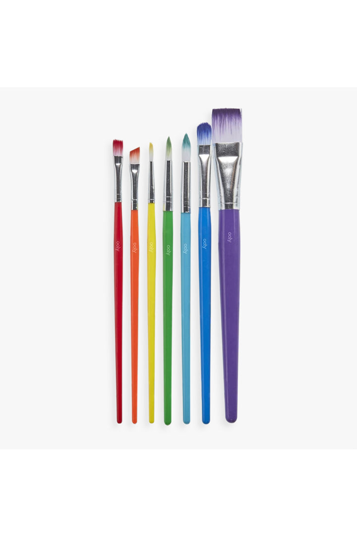 Ooly Lil Paint Brushes - Set Of 7