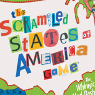 Gamewright The Scrambled States of America Game