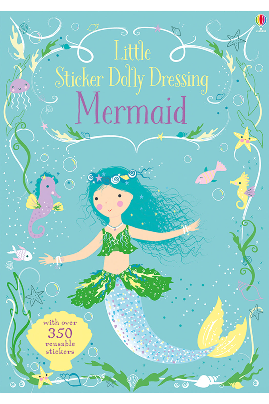 Usborne Little Sticker Dolly Dressing Mermaid
