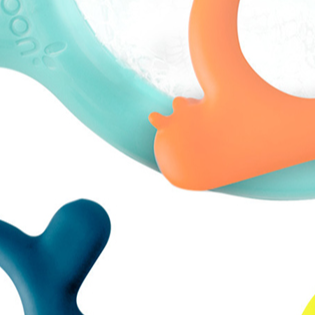 boon by Tomy Water Bugs Floating Bath Toys With Net