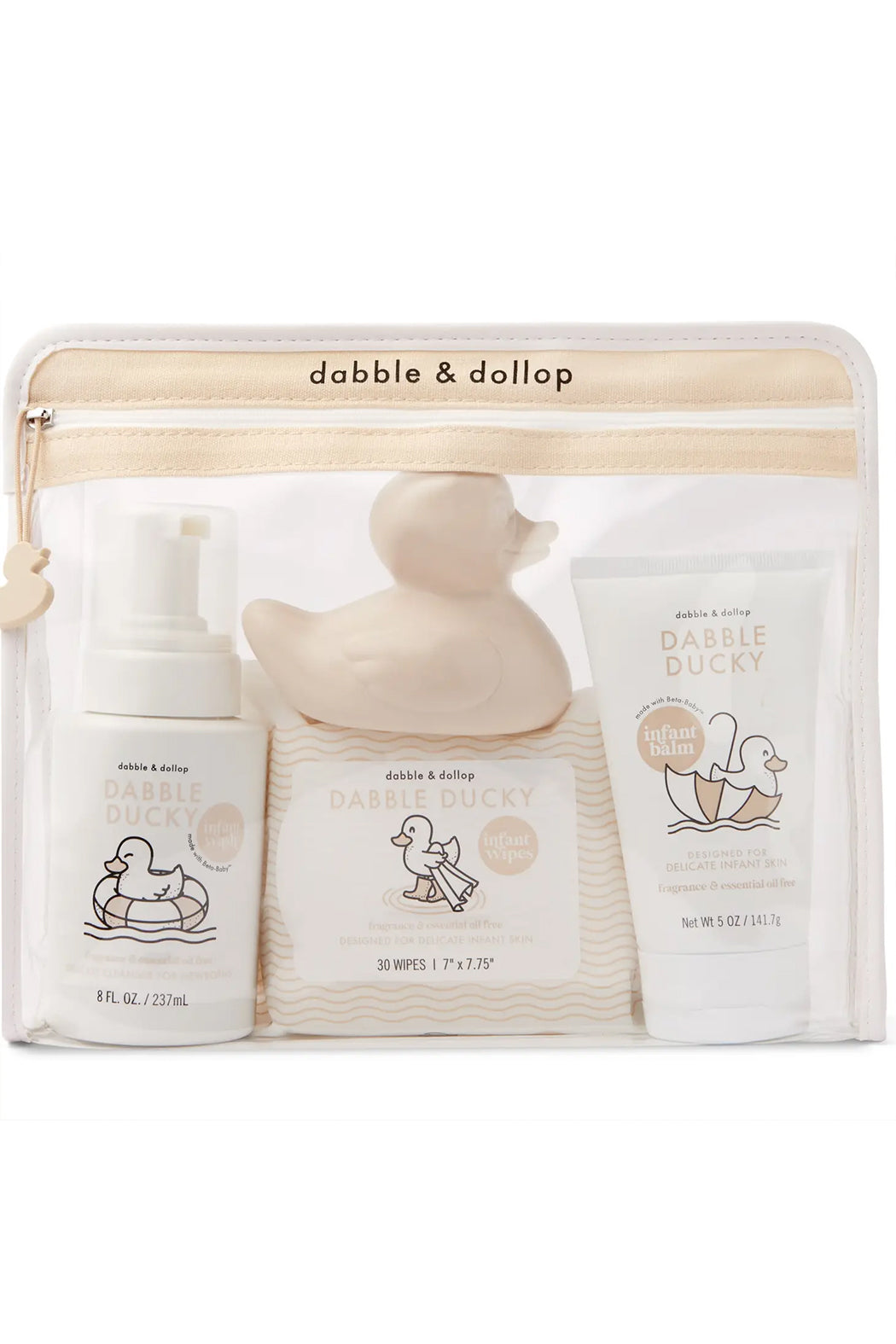 Dabble & Dollop Baby Shower & Infant Essentials Gift Set