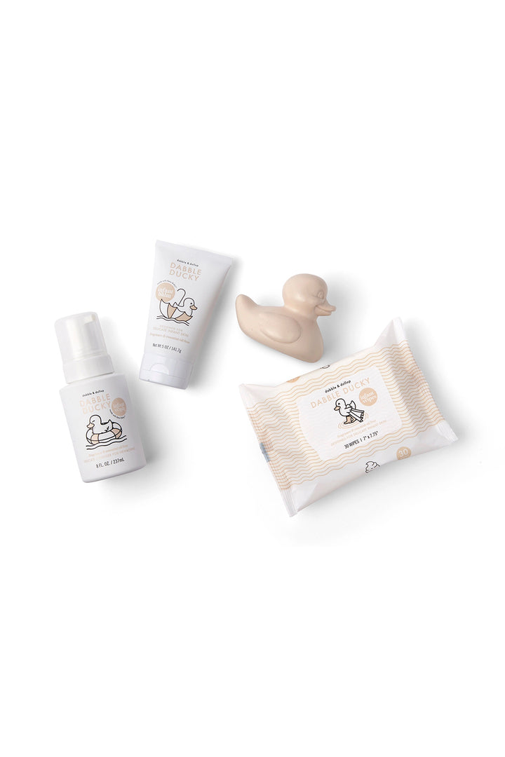 Dabble & Dollop Baby Shower & Infant Essentials Gift Set