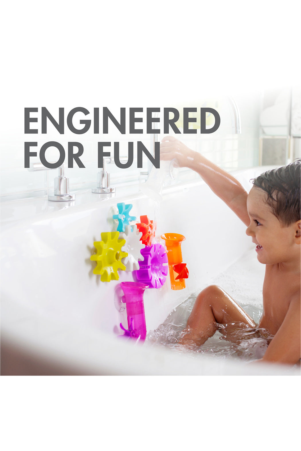 boon by Tomy Pips & Tubes & Cogs Bath Toys