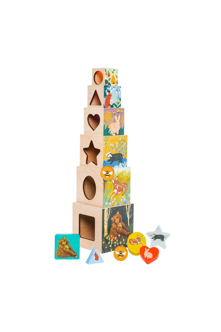 Manhattan Toy Enchanted Forest Stacking Blocks