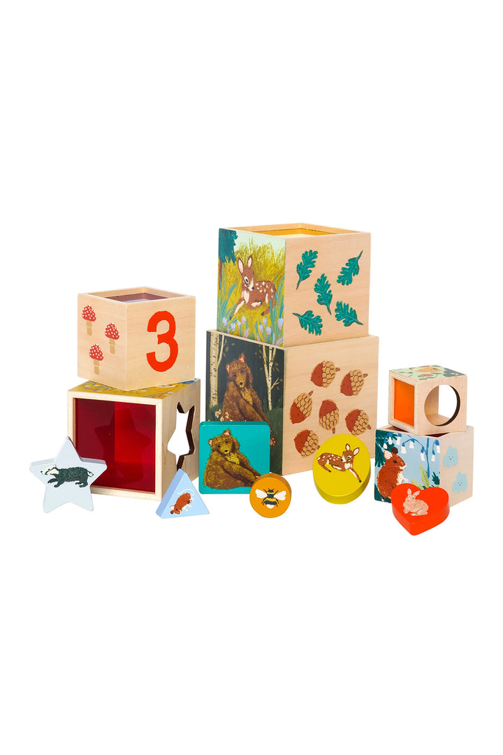 Manhattan Toy Enchanted Forest Stacking Blocks