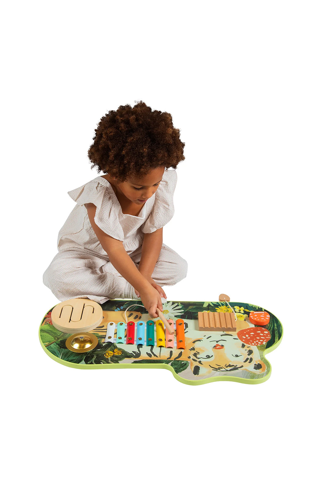 Manhattan Toy Company Tiger Tunes Wooden Activity Toy