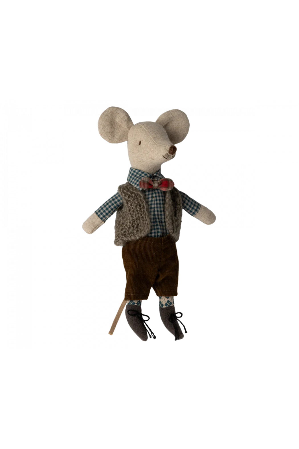 Maileg Vest Pants & Bow Tie For Grandpa Mouse