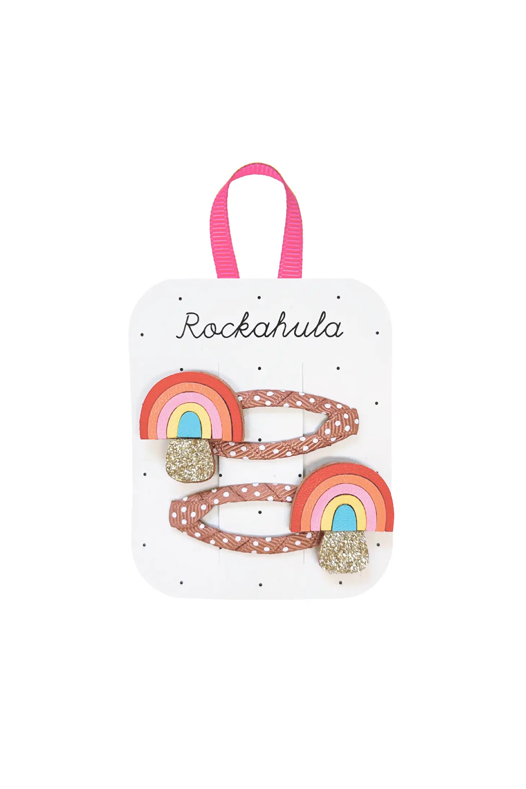 Rockahula Rainbow Toadstool Clips