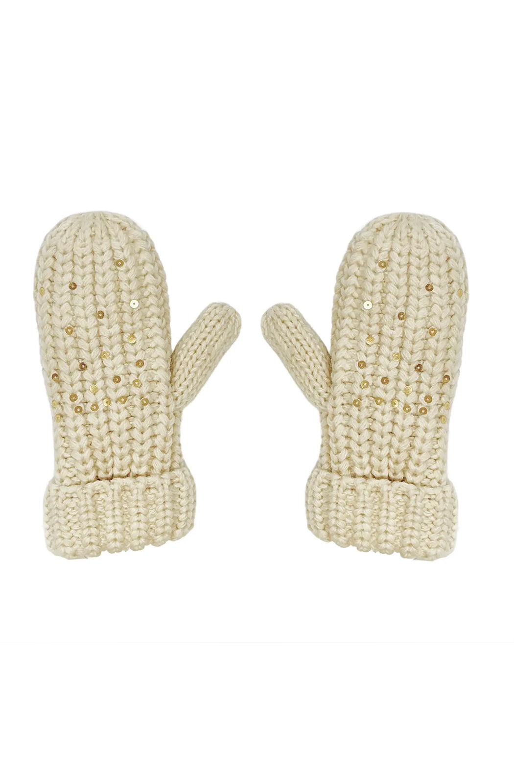 Rockahula Shimmer Sequin Knitted Mittens