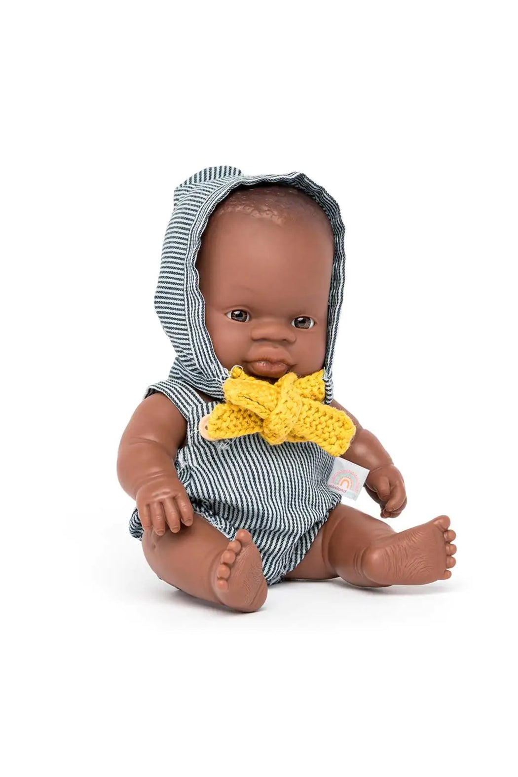 Miniland Boy Doll With Clothing - 8 1/4