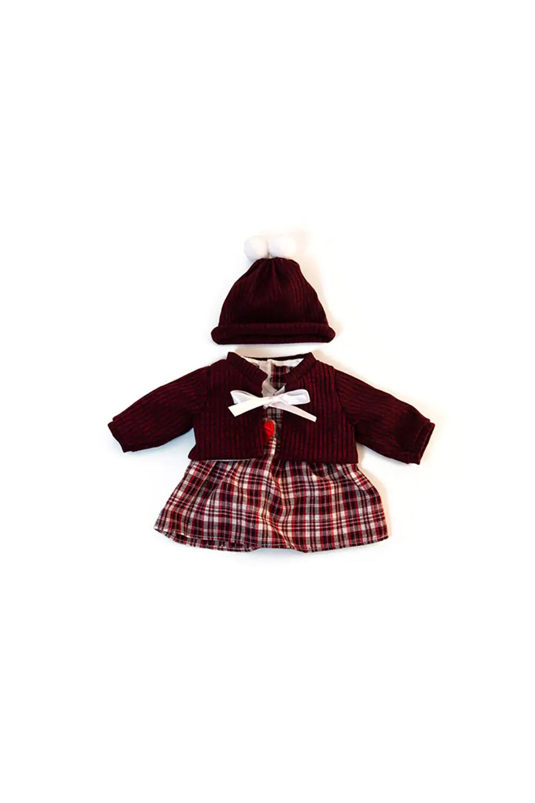 Miniland 15" Doll Clothes - Cold Weather Dress