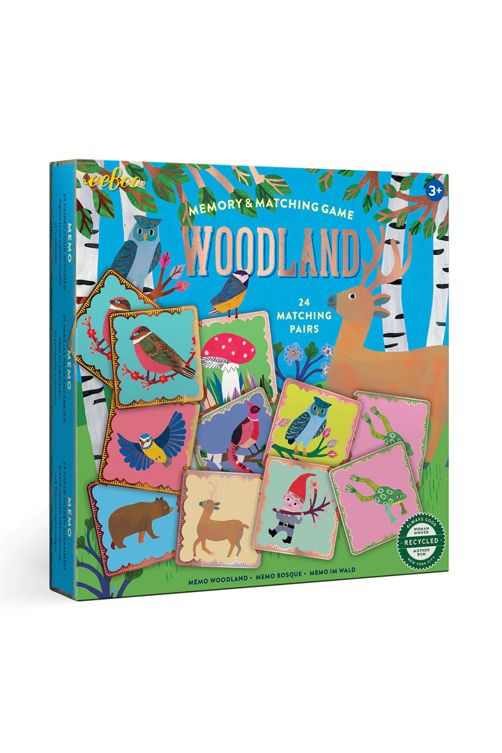 Eeboo Woodland Memory & Matching Game