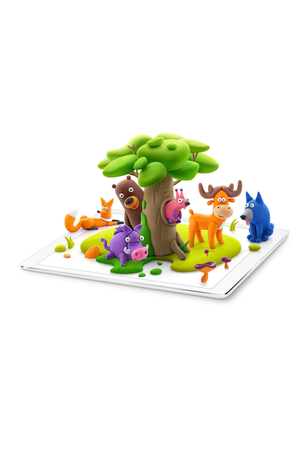 Fat Brain toys Hey Clay - Forest Animals