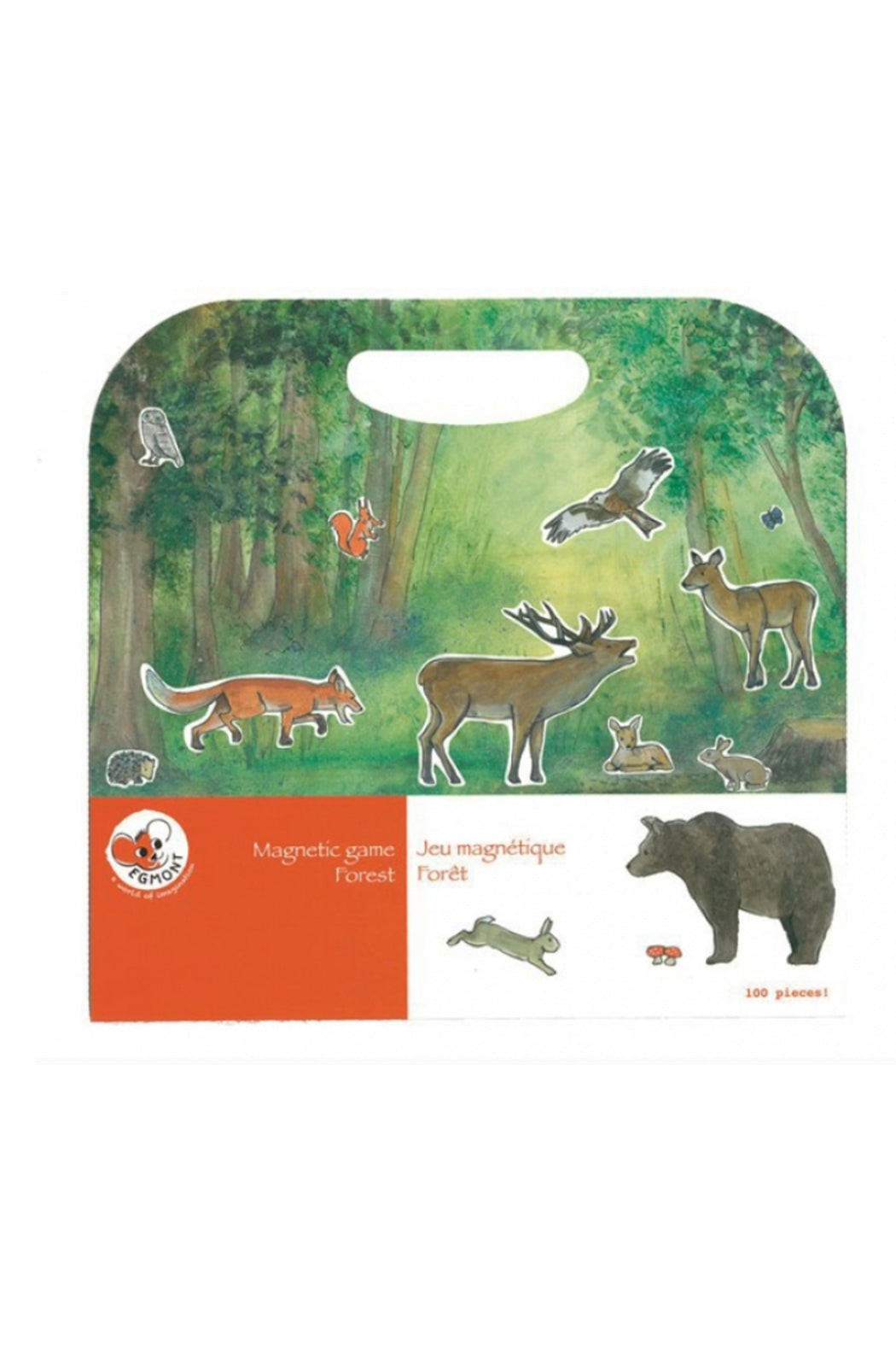Egmont Toys Magnetic Game - Forest Animals