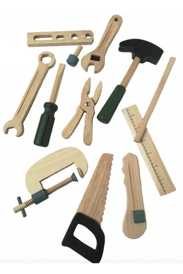 Egmont Toys Tool Box - 10 Wooden Tools
