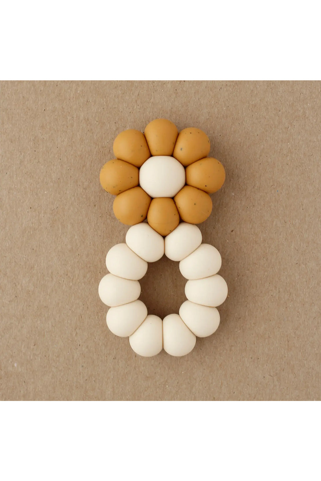Little Chew Freezer Teether - Chamomile/Speckled Chai