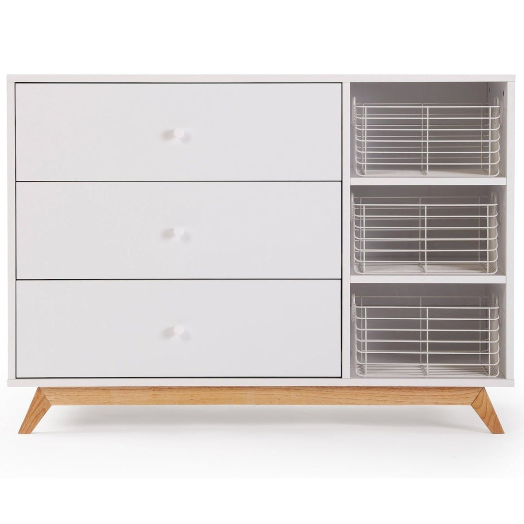 Dadada Central Park 3-Drawer + Two Shelves Dresser